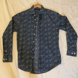 Perry Ellis size small paisley dress shirt